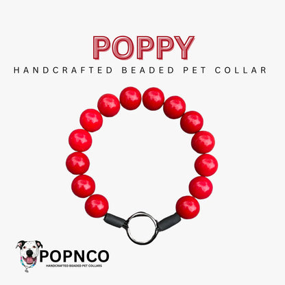 POPNCO Handcrafted Beaded Pet Collar - 12.5" Collars