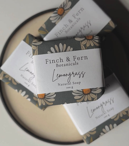 Finch & Fern Botanicals - Lemongrass Soap Bar