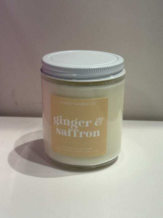 Moody Candle Co. - Ginger & Saffron 8oz