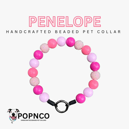 POPNCO Handcrafted Beaded Pet Collars - 11" Pet Collars