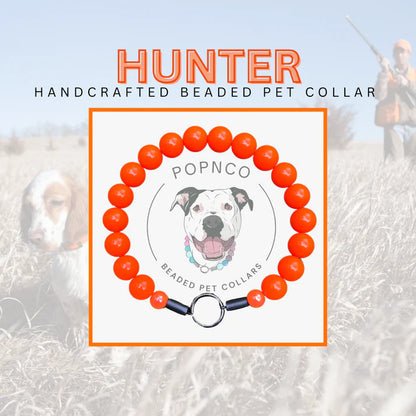 POPNCO Handcrafted Beaded Pet Collars - 16" Collars