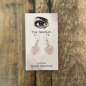 The Beadist - Sterling silver semi precious earrings assorted