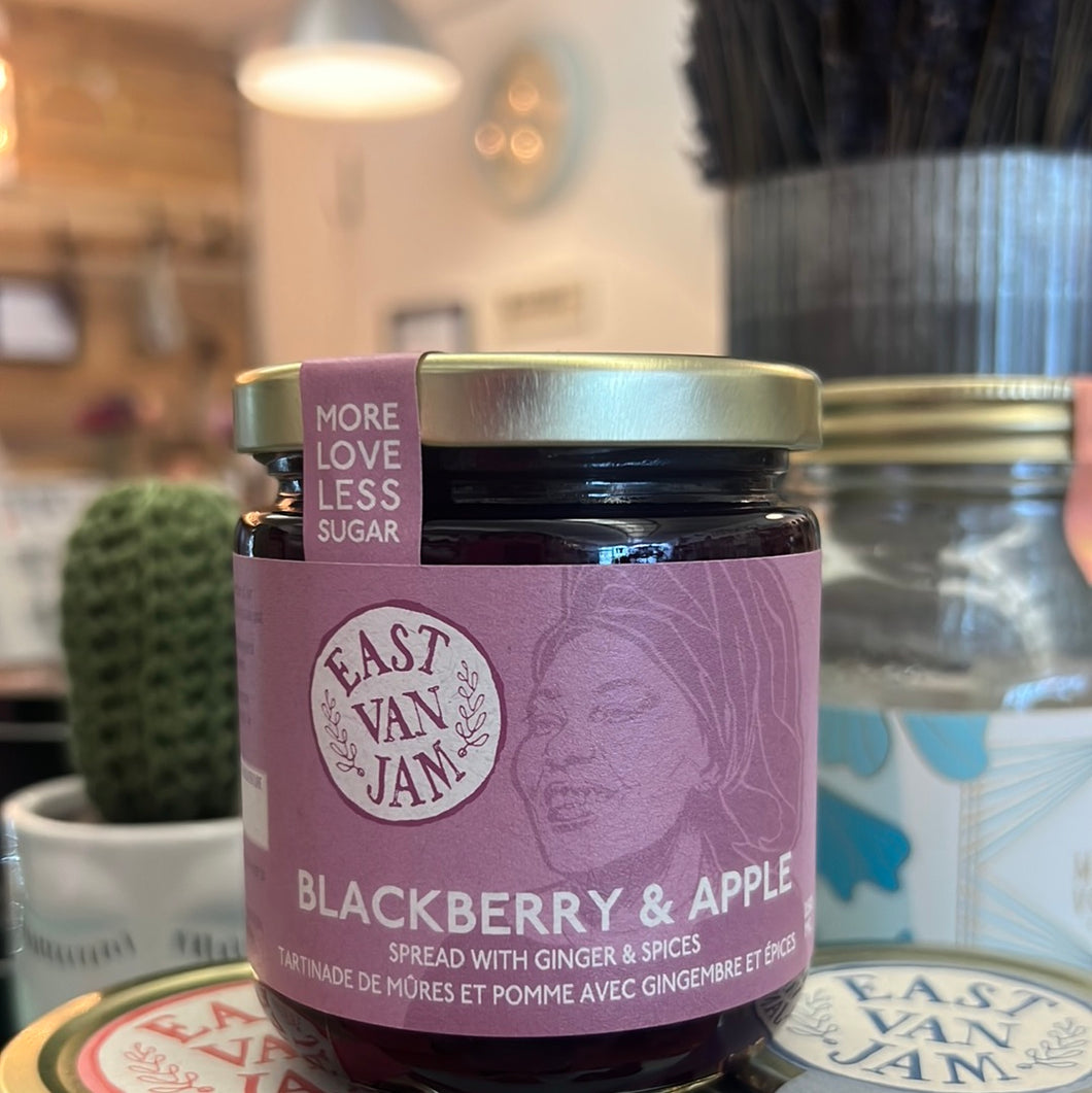 East Van jam - blackberry & apple
