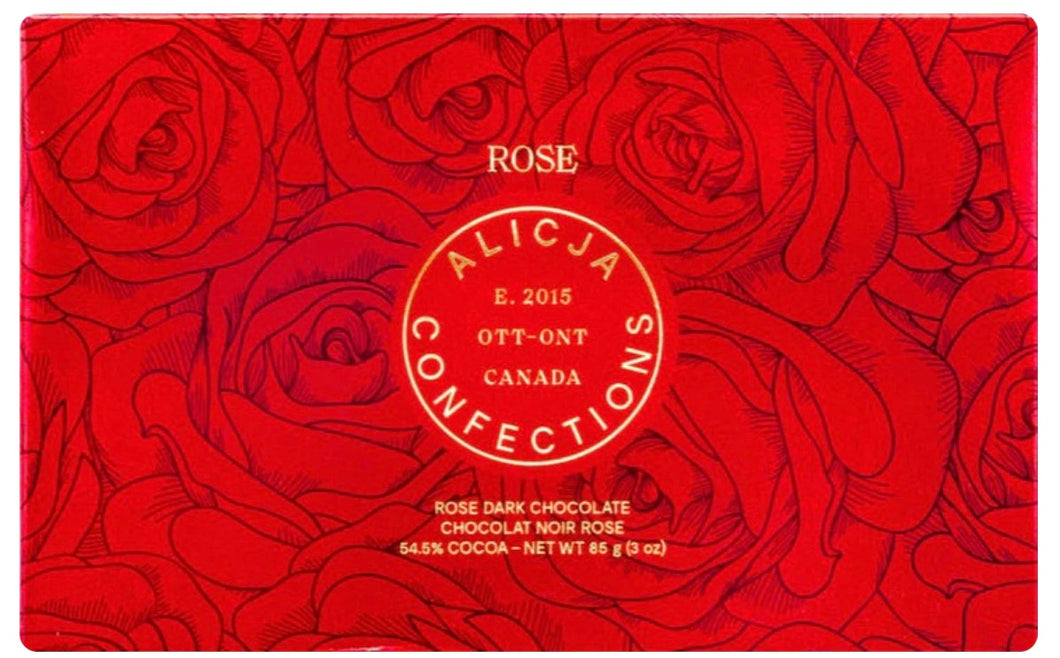 Alicja Confections - Rose Dark Chocolate