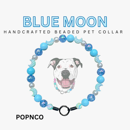 POPNCO Handcrafted Beaded Pet Collars - 14.5" Collars
