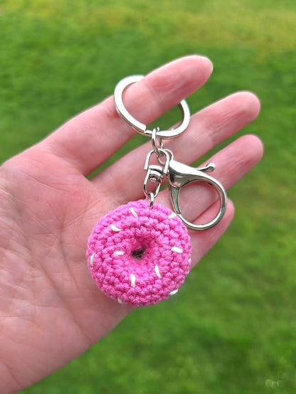 Little Potato Creations - Donut Keychain