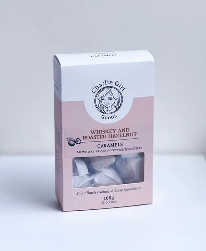 Charlie Girl Goods - Whisky & Roasted Hazelnut Caramels