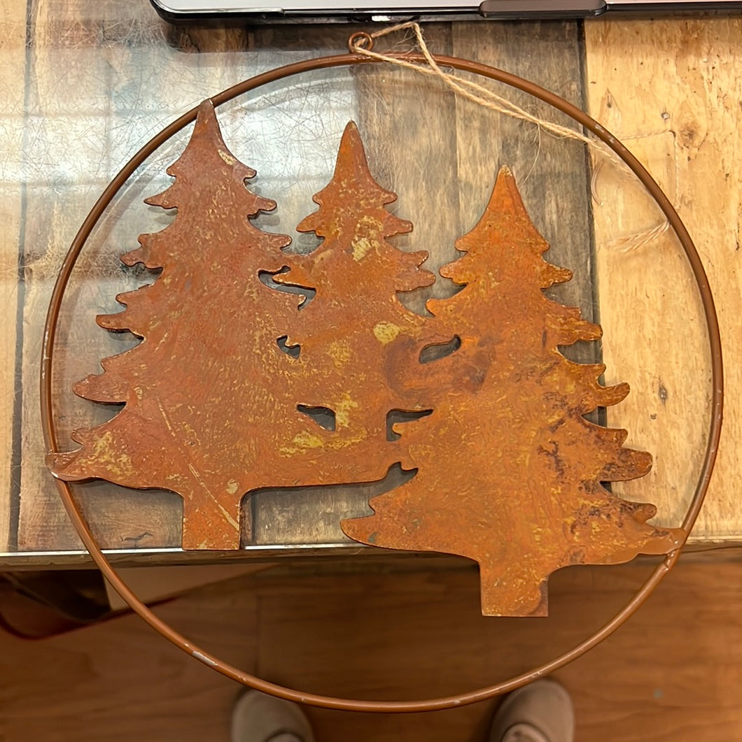 Indy Dee - Metal Trees Ornament