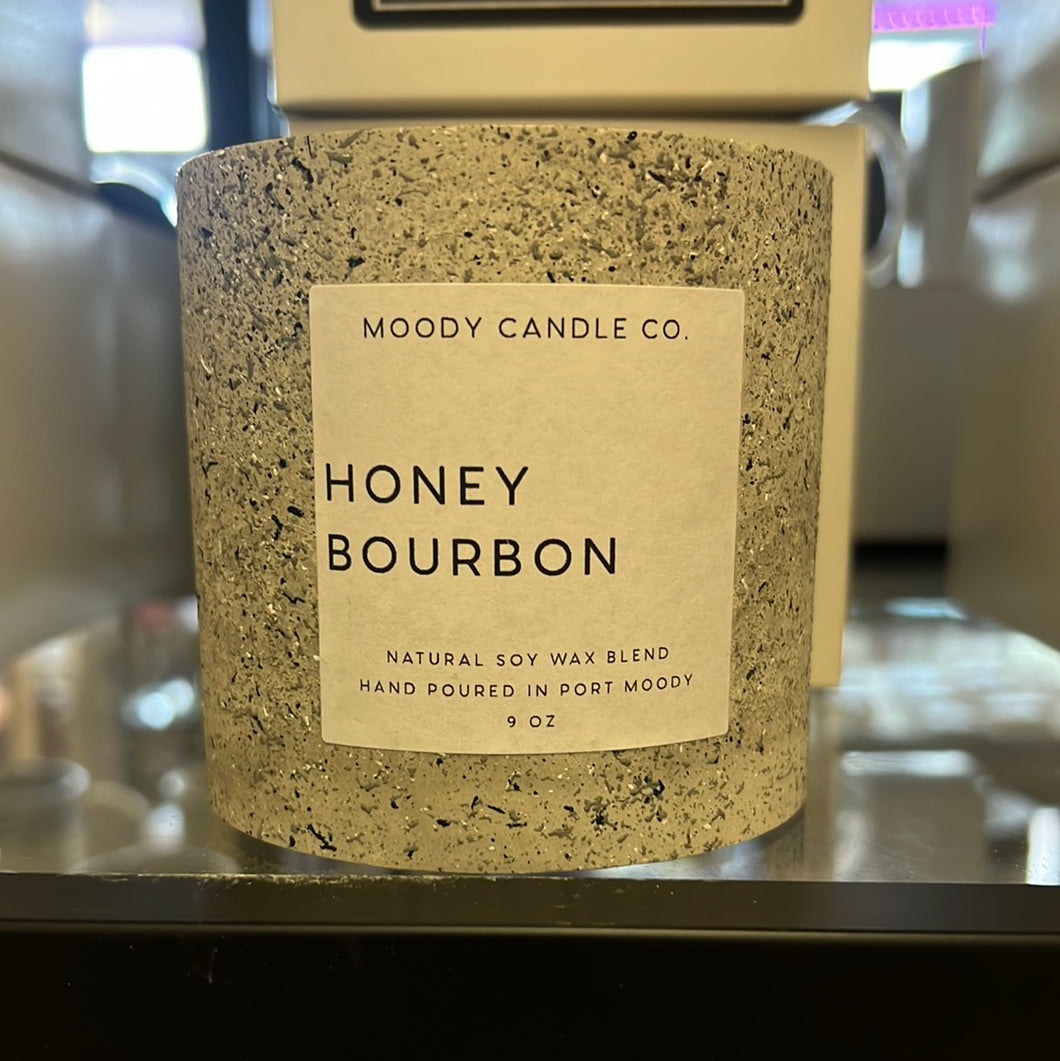 Moody Candle Co. - Honey Bourbon Cement