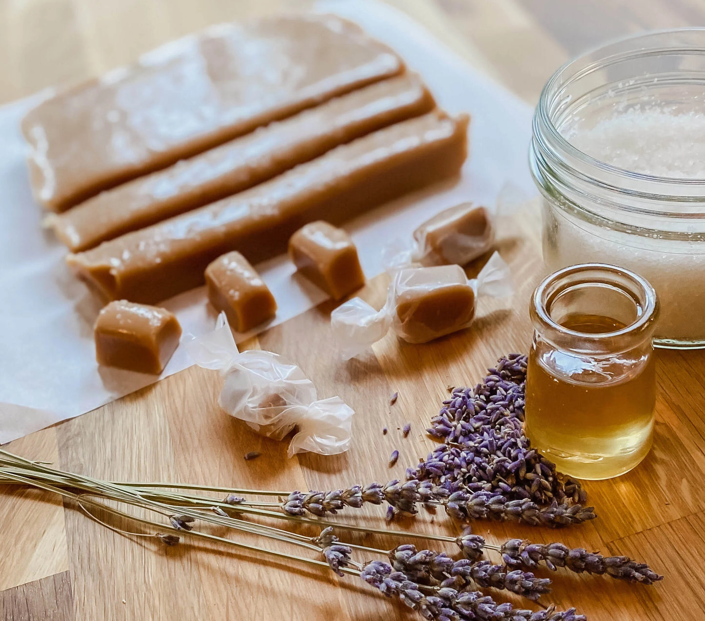 Charlie Girl Goods - Honey Lavender Caramels