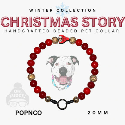 POPNCO Handcrafted Beaded Pet Collars - 19.5" Collars