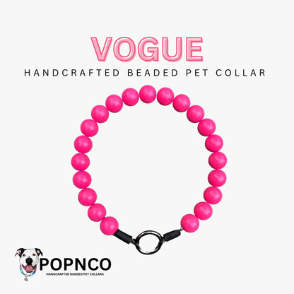 POPNCO Handcrafted Beaded Pet Collars - 13" Collars