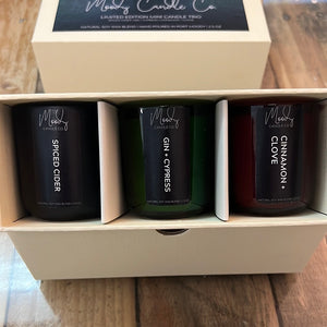 Moody Candles Co - Trio spiced  cider