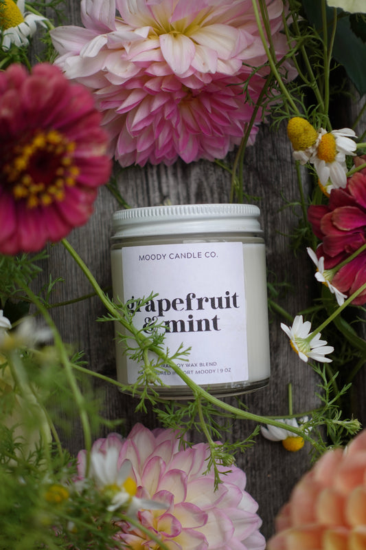 Moody Candle Co. - Grapefruit & Mint