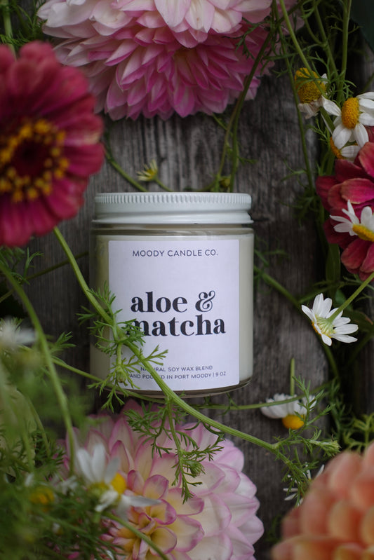 Moody Candle Co. - Aloe & Matcha