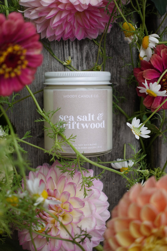 Moody Candle Co. -  Sea Salt & Driftwood