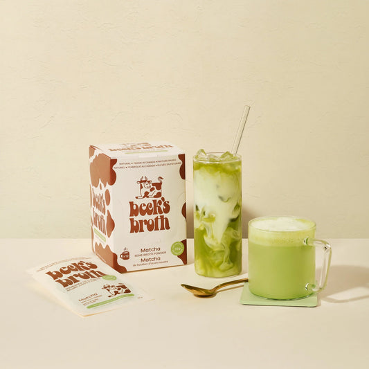 Beck’s Broth - Protein Matcha Latte