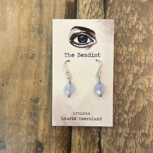 The Beadist - Sterling silver semi precious earrings assorted