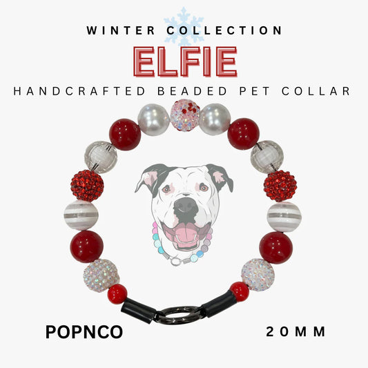 POPNCO Handcrafted Beaded Pet Collars - 12.75" Pet Collars