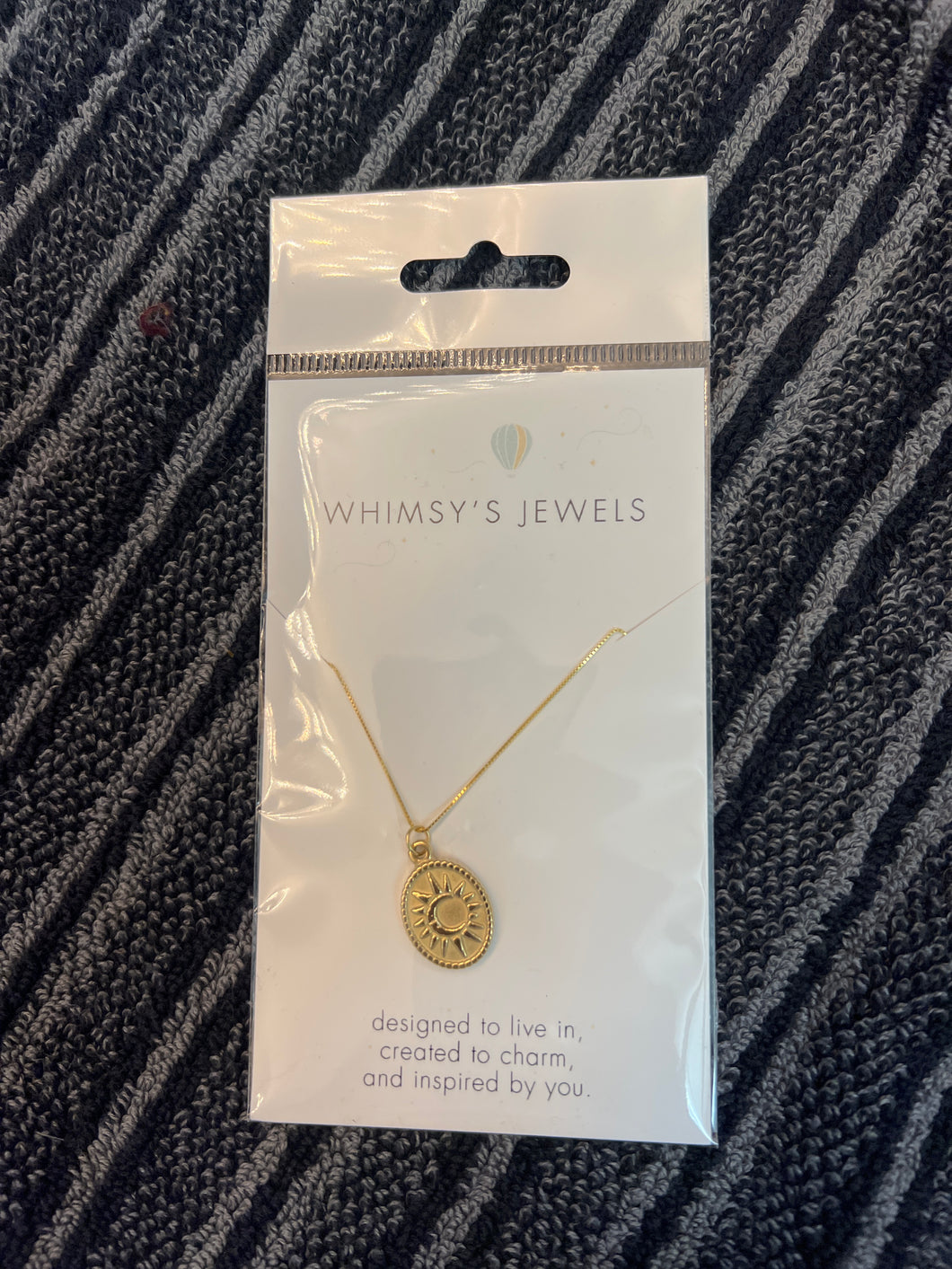 Whimsy’s Jewels - Sun Pendant Necklace