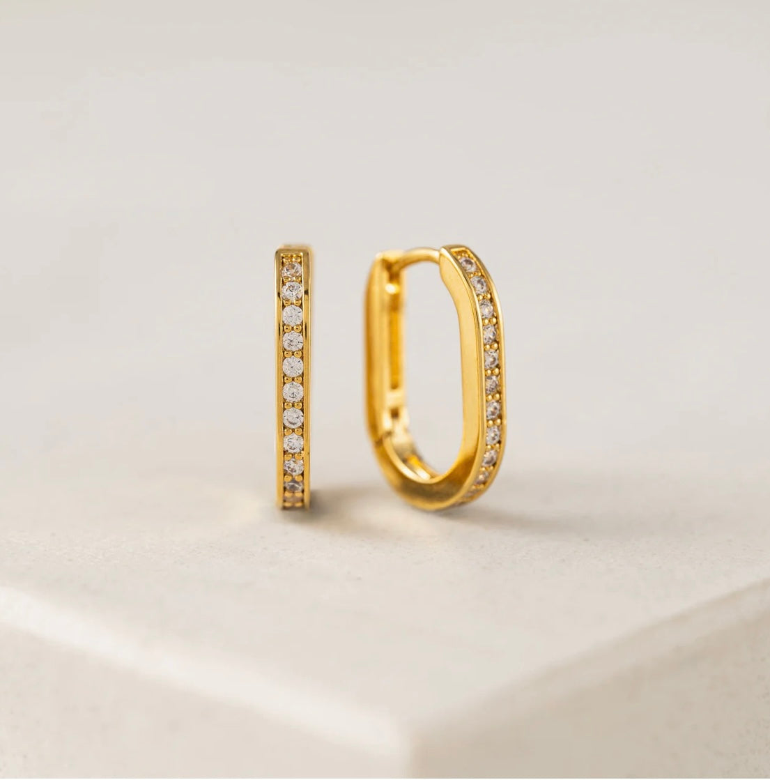 Lover’s Tempo - Solana Paperclip Earrings