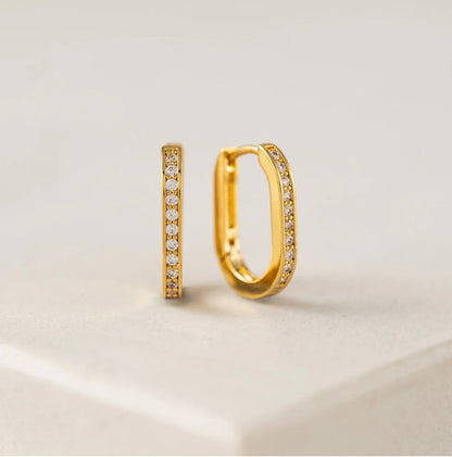 Lover’s Tempo - Solana Paperclip Earrings