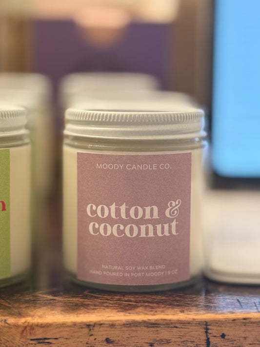 Moody Candle Co. - Cotton Coconut