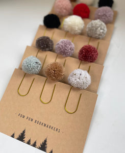 Bowen Knit Co. - Pom Pom Bookmarkers (Set of 3)