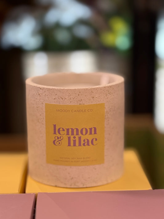 Moody Candle Co. - Lemon & Lilac