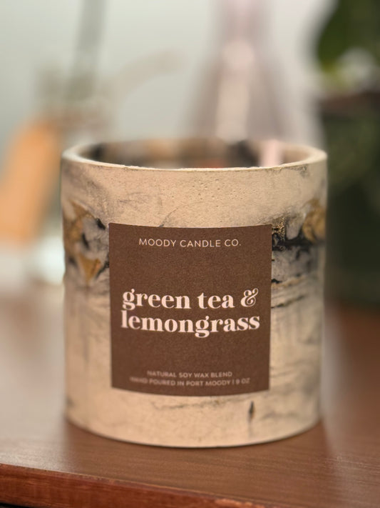 Moody Candle Co. - Green Tea & Lemongrass