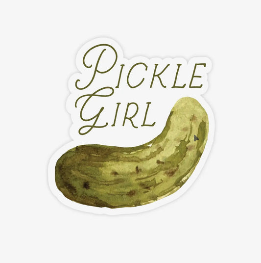 Pretty By Her - Pickle Girl Sticker