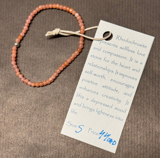 Albena Popova- Rhodochrosite Bracelet