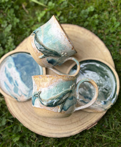 Anna Kishida Art & Ceramics - Ocean Wonder Mugs 13oz