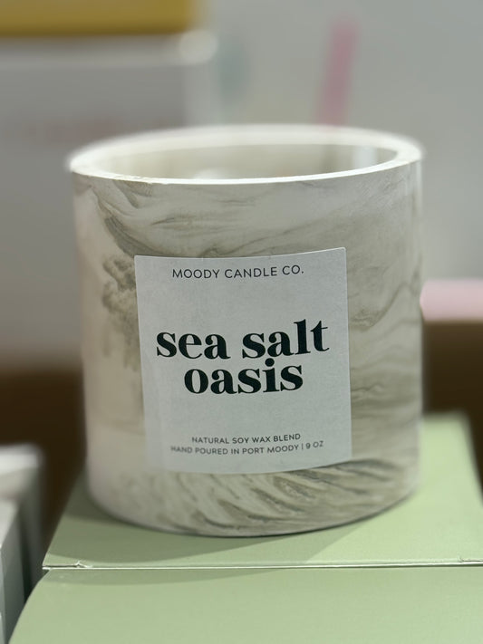 Moody Candle Co. - Sea Salt Oasis