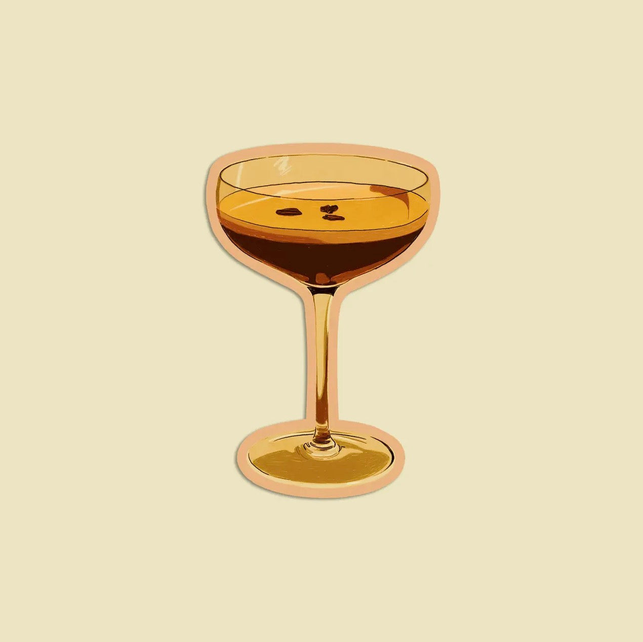 Artbaby & Co. - Espresso Martini Sticker
