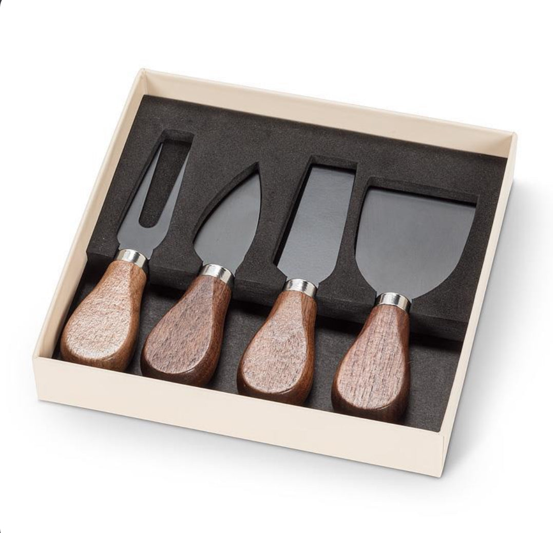 Abbott - Walnut Handle Knife Set