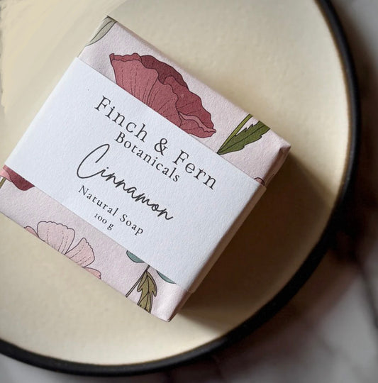 Finch & Fern Botanicals - Cinnamon Soap Bar