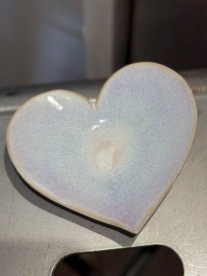 CM Pottery - Heart Jewelry/ Trinket dish