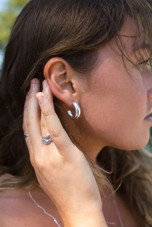 Glee Jewelry - Quirina Hoops