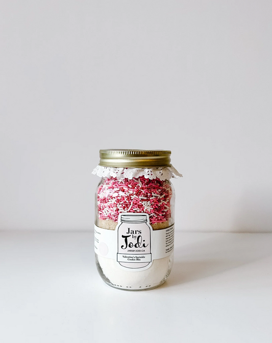 Jars by Jodi - Valentine Sprinkle Cookie Mix