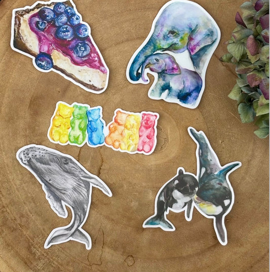 Anna Kishida Art & Ceramics - Stickers