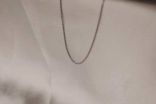Ava May - Dainty Silver Chain