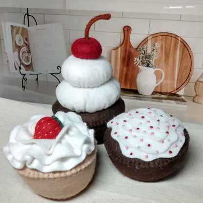Wool Food - Cupcake Trio