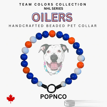 POPNCO Handcrafted Beaded Pet Collars - 15"Collars
