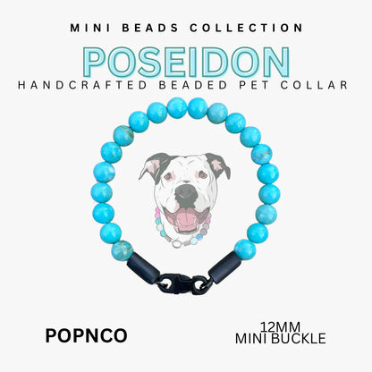 POPNCO Handcrafted Beaded Pet Collars - 10.5" Pet Collars
