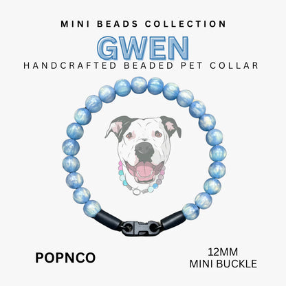 POPNCO Handcrafted Beaded Pet Collar - 12.5" Collars