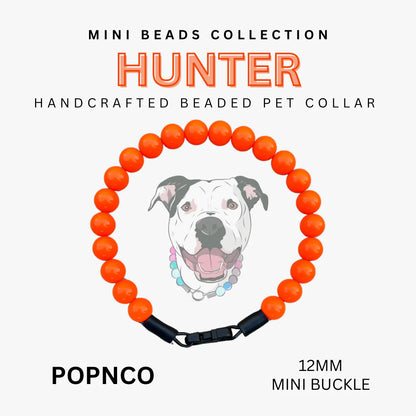 POPNCO Handcrafted Beaded Pet Collars - 13" Collars