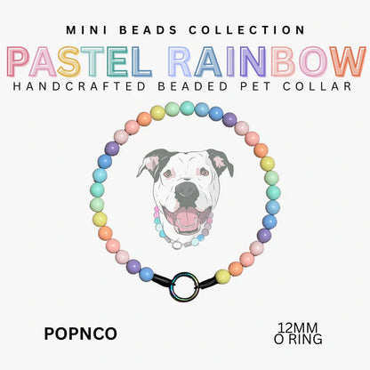 POPNCO Handcrafted Beaded Pet Collar - 12.5" Collars