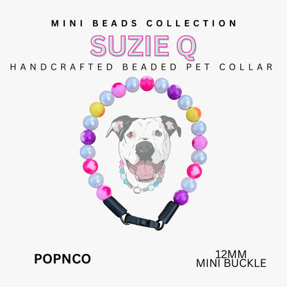 POPNCO Handcrafted Beaded Pet Collars - 10.5" Pet Collars