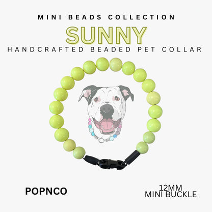 POPNCO Handcrafted Beaded Pet Collars - 10" Pet Collars